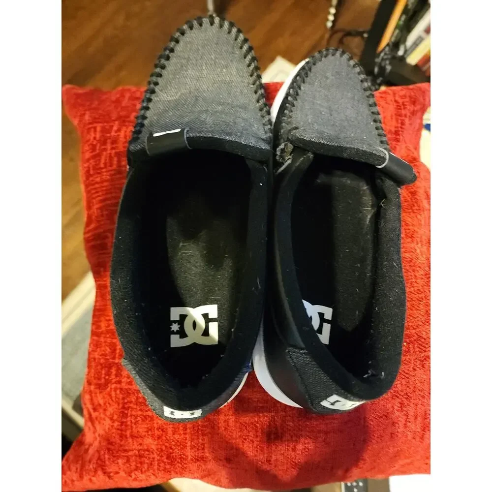 DC Shoes Villain TX Black Casual Shoes Size US 9/Eur 42